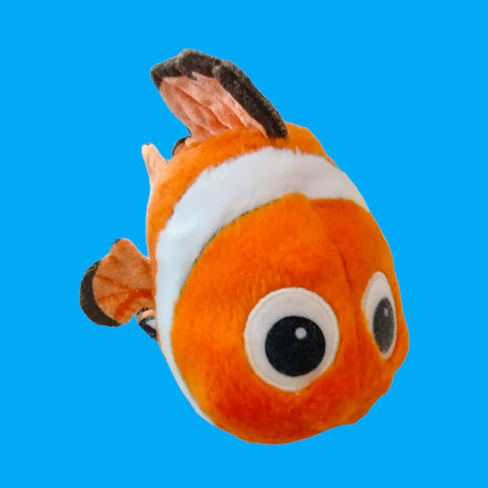 โDisney Parks Disney/Pixar Finding Nemo Clown Fish Plush - Picture 1 of 10
